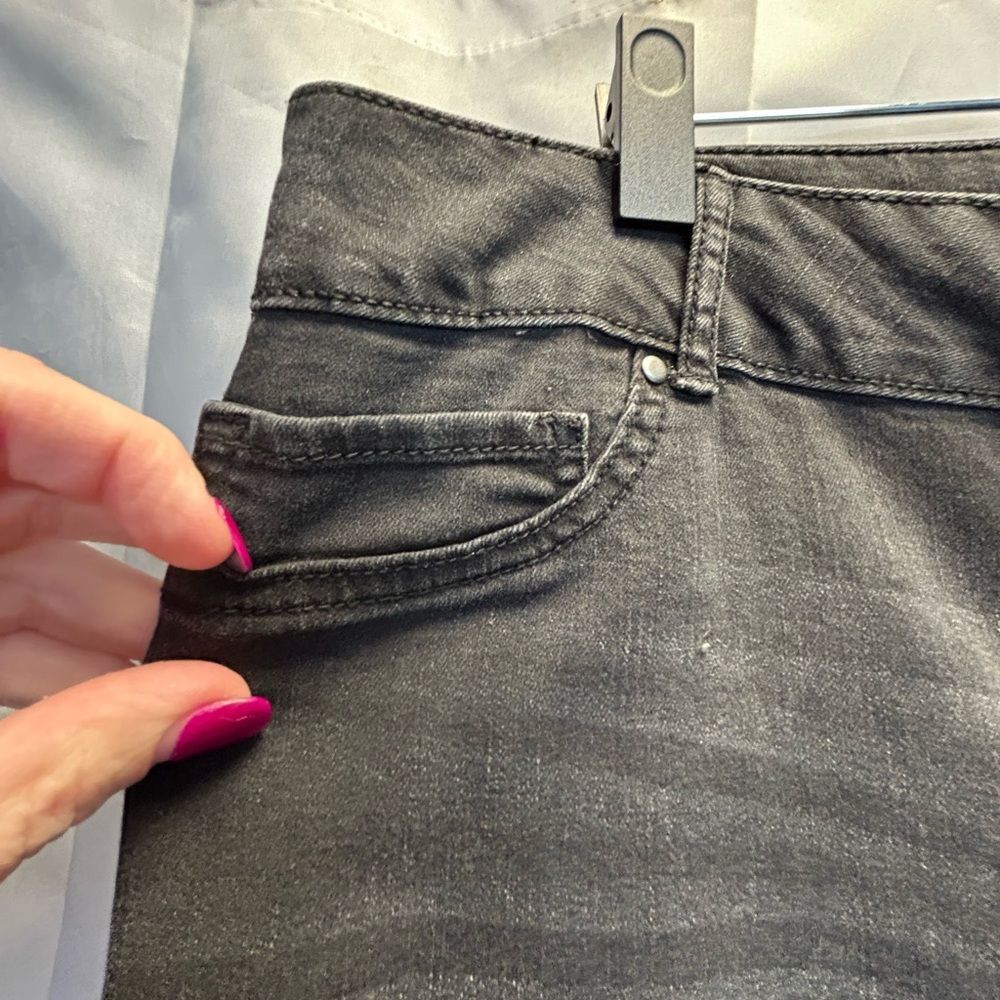 Maurices Charcoal Denim Pants - Picture 2 of 7
